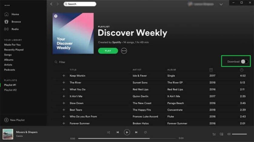 Comment télécharger une liste de lecture de Spotify sur votre ordinateur ?