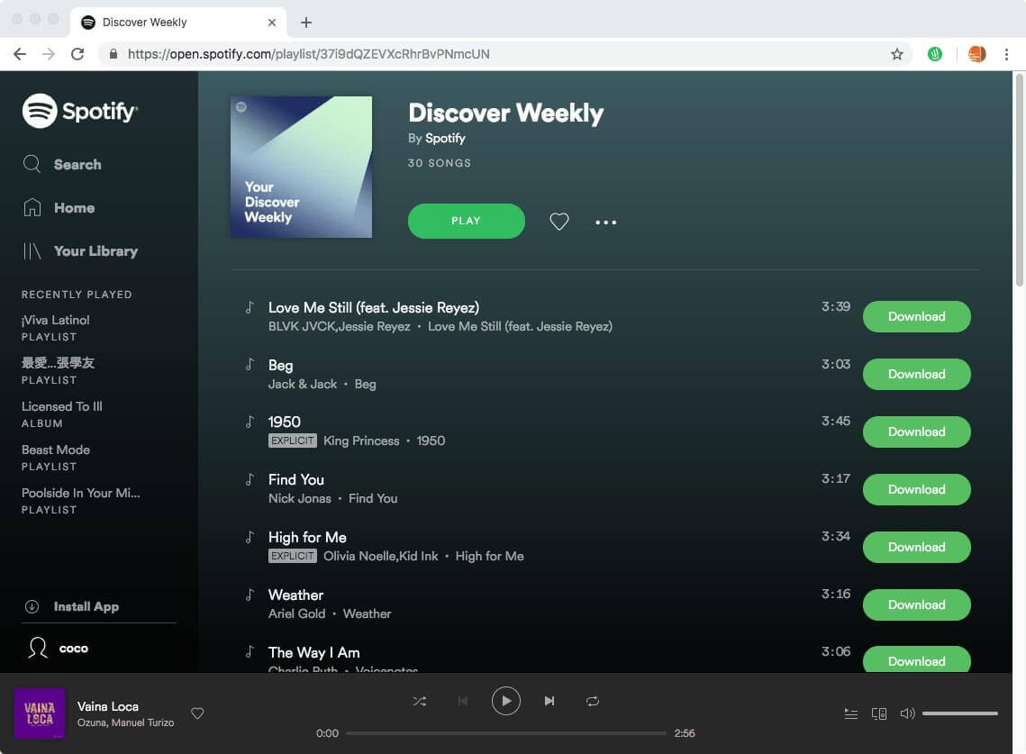 spotify deezer musik downloader